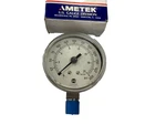 Ametek Us Gauge 1535 P/n 167506 2-1/2" Pressure 300 Psi Bottom 1/4" Npt New. Price: $75.00.