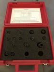 Ford Rotunda D93L-19703-B, Air Conditioning Test Fitting Set 13 Pieces Used. Price: $49.95.