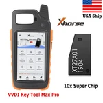 Xhorse Vvdi Key Tool Max Pro Immo / 10PC Super Chip XT27A01 Usa Ship New. Price: $439.00.