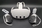 Meta Quest 3 512GB Standalone Vr Virtual Reality Gaming Headset & Controllers Excellent. Price: $419.99.