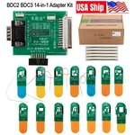 Oem BDC2 BDC3 14-IN-1 Adapter Kit Work For KD-X4/KEY Tool Pad Progarmming New. Price: $79.00.