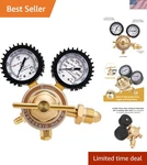 High Performance 0-600 Psi Brass Nitrogen Regulator With Protective Gauge Boots New. Price: $79.79.