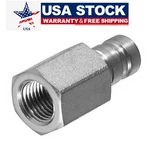 1/8" Body PD342 Series Steel Test Port And Diagnostic Equipment Quick Nipple New. Price: $17.90.