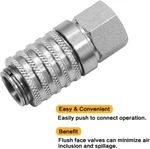 PD242 Series Steel Test Port And Diagnostic Equipment Quick Coupler W/ Female New. Price: $18.66.