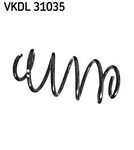 Skf Vkdl 31035 Suspension Spring For Skoda, Vw Neu. Price: $57.66.