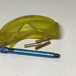Tracerline Leakfinder Blue Max Pen Light Detector TP-8600CS Glasses Used. Price: $25.00.