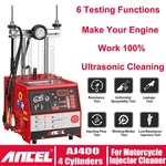 Ancel AJ400-M Nozzle Cleaner Ultrasonic Cleaning Fuel Injector Tester New. Price: $289.99.