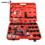 Universal Radiator Pressure Tester Kit Coolant Vacuum Refill System 33PCS New. Price: $61.35.
