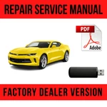 Chevrolet Camaro 2016-2018 Factory Repair Manual Usb Chevy New. Price: $16.49.
