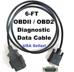 Replacement OBD2 Obdii Data Cable For Actron Autoscanner Plus CP9180 New. Price: $31.50.